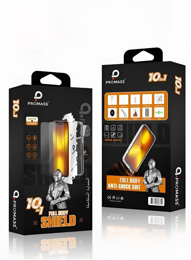 PROMASS Protection package (10in1) for the Samsung  Galaxy S22 Ultra, integrated and original package from Promas, resistant to breakage and scratches - Image 3