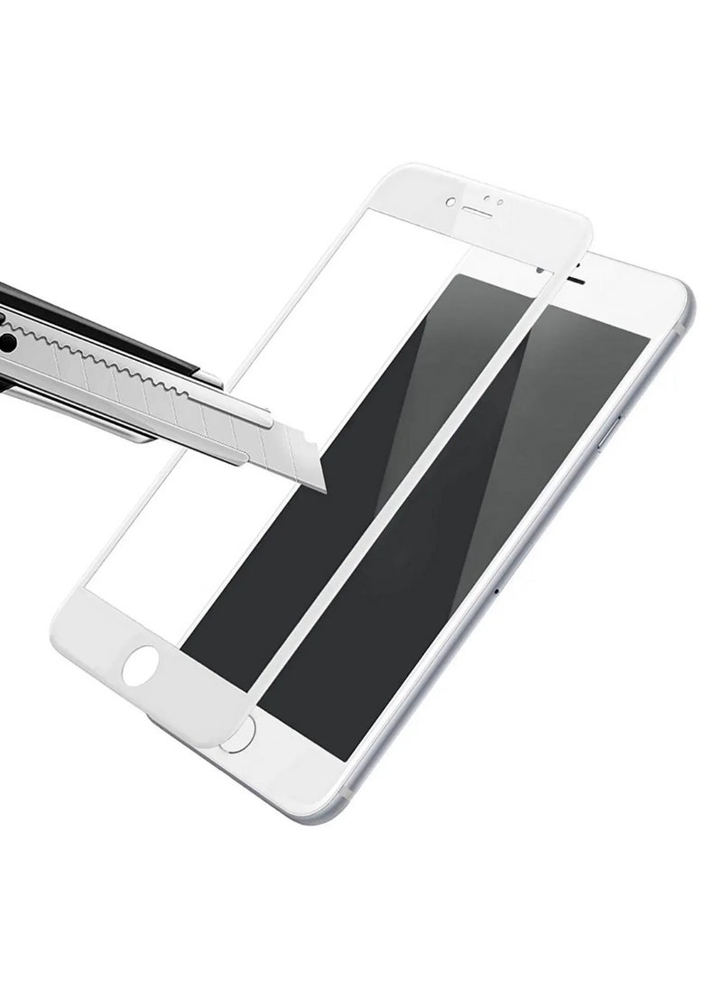 iPhone 8/7 Screen Protector Van Full Screen Tempered Glass 0.26mm / Ultra-thin Design / Anti-Reflective Design / Anti Fingerprint - White