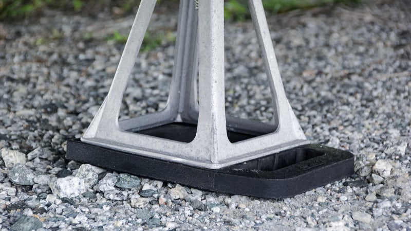 Camco Camco Stabilizer Jack Flex Pads - Helps Prevent Jacks and Stabilizer from Sinking into The Ground |Can Be Used on Uneven Surfaces| UV Resistant & Weatherproof - 4 Pack (44591) - Image 2