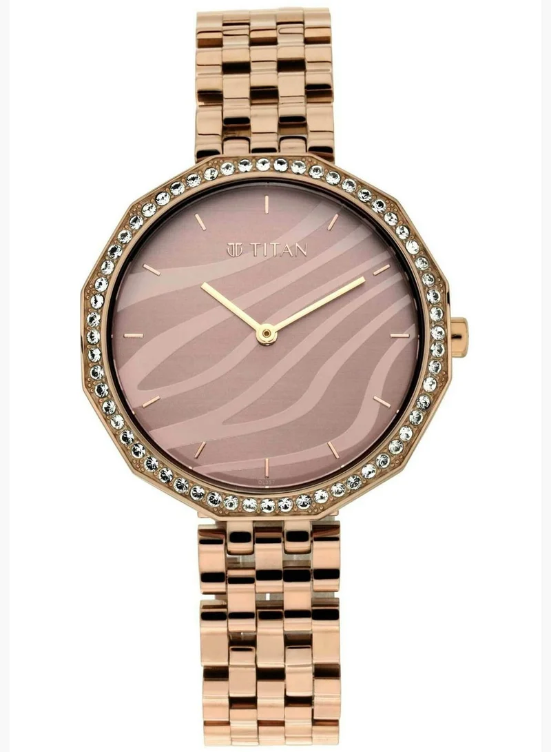 TITAN Titan Animalia Stainless Steel Watch for Women - T95132QM01