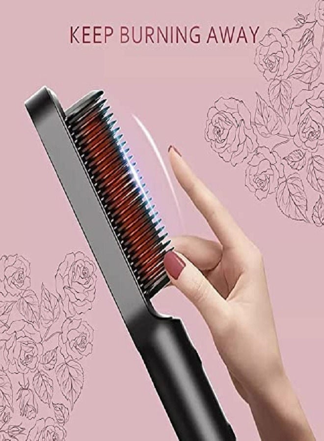 sokany Hair Straightener Brush Hair Styling Tool Multicolour - Image 5