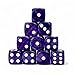 Luck Lab 10 Piece D6 Dice Pack Acrylic Dice for RPG MTG DND Dice Table Games and Board Games Purple Pearl - Image 2