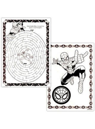 Marvel Spiderman Ultimate Coloring Book Set -- 3 Spiderman Activity Books with Spiderman Tattoos - pzsku/ZD0F6FBF898E48B953E47Z/45/_/1729176609/94684540-012e-4961-8317-8d88db2f4d4f