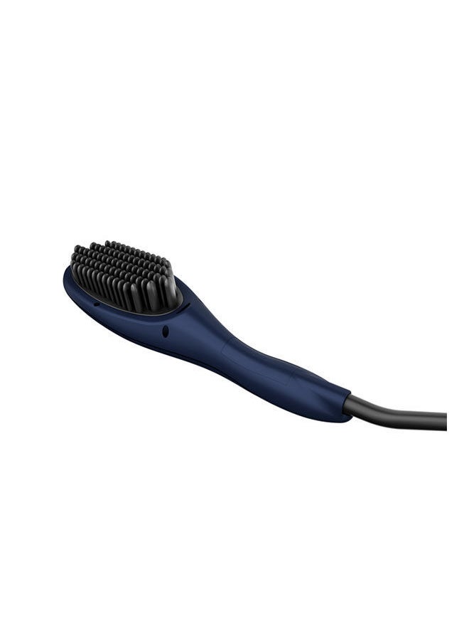 S3 Straightener Brush , Fast Heating , Shiny Effect , ionic Tec , 230°C , Tourmaline Ceramic Navy - pzsku/ZD0F71F0E6A4300CF9E31Z/45/_/1686659433/55fb914e-b198-492d-834c-8665f34c5995