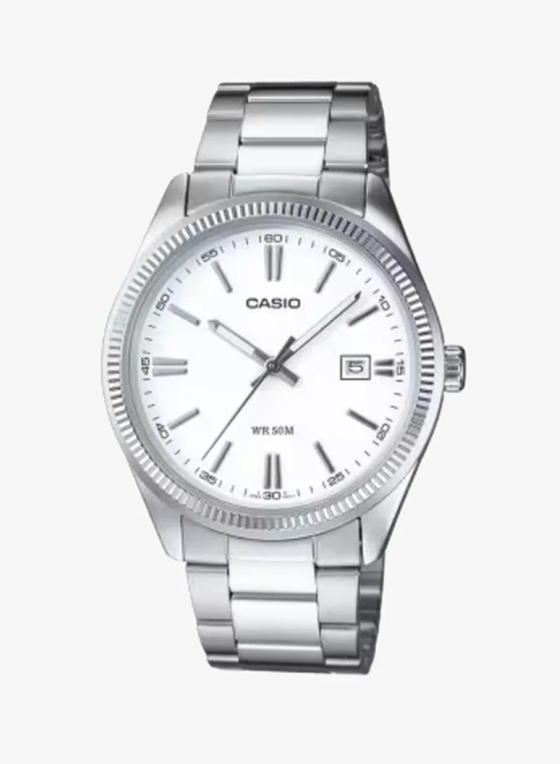 CASIO Men's Stainless Steel Analog Watch MTP-1302D-7A1 - 38.5 mm