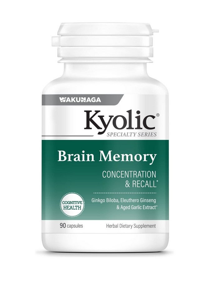 kyolic سلسلة متخصصة لتعزيز الذاكرة والتركيز والتذكر 90 كبسولة - Image 1