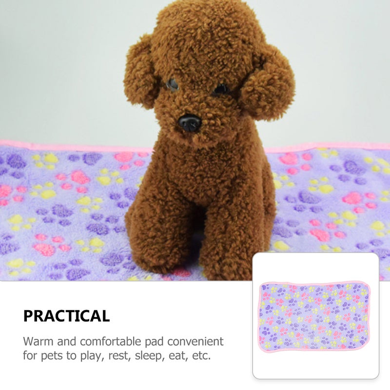 2 Pcs Thickened Pet Sleeping Blanket Comfortable Pet Sleeping Cushion Pet Supplies - Image 5