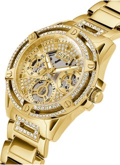 GUESS Queen Women’s Gold Tone Stainless Steel Watch GW0464L2 - 40mm  - Image 4