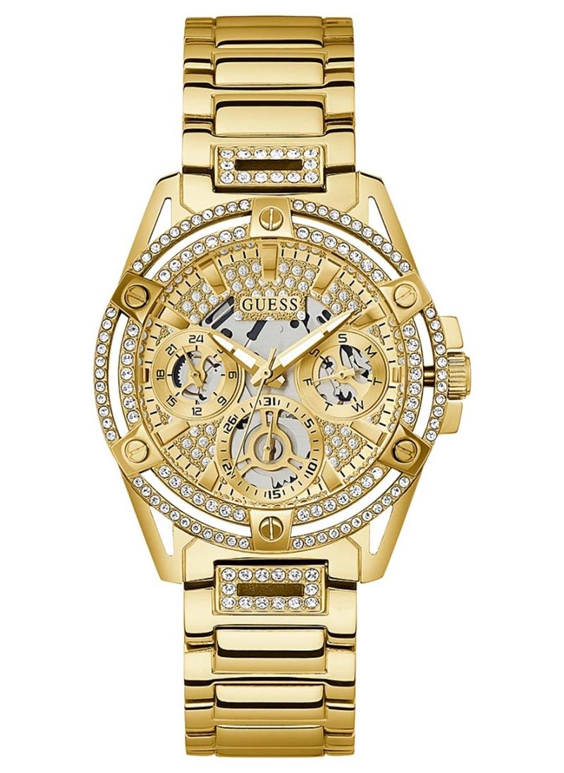 GUESS Queen Women’s Gold Tone Stainless Steel Watch GW0464L2 - 40mm - Image 1