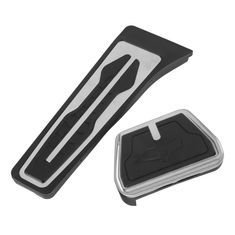 Brake Accelerator Pedal Cover Rubber Foot Pedal Pad Set - Anti Slip Curved Design Auto Foot Pedal Pads for 1 2 3 4 5 6 7 Series X3 X5 X6 - Image 2