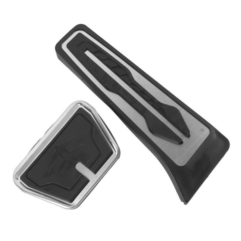 Brake Accelerator Pedal Cover Rubber Foot Pedal Pad Set - Anti Slip Curved Design Auto Foot Pedal Pads for 1 2 3 4 5 6 7 Series X3 X5 X6 - Image 3
