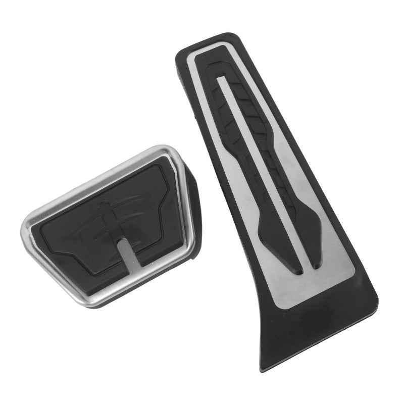 Brake Accelerator Pedal Cover Rubber Foot Pedal Pad Set - Anti Slip Curved Design Auto Foot Pedal Pads for 1 2 3 4 5 6 7 Series X3 X5 X6 - Image 4