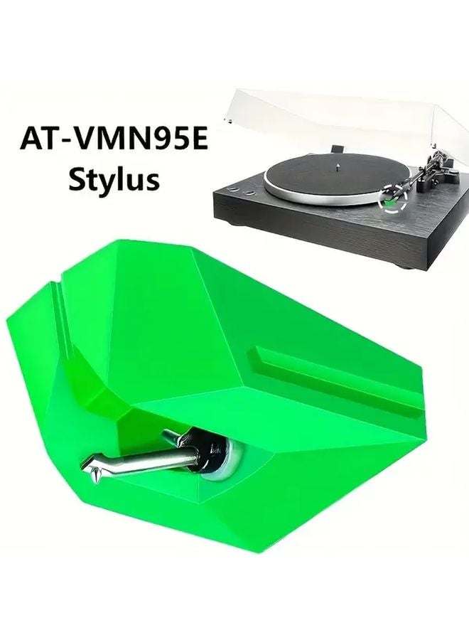 إبرة دوارة VMN95E الماسية بديلة لجهاز Audio Technica AT LP120X باللون الأخضر - Image 2