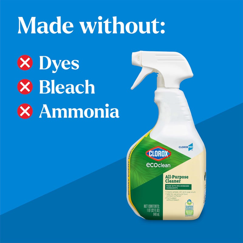 Clorox CloroxPro EcoClean All-Purpose Cleaner Spray Bottle, 32 Oz - Image 5