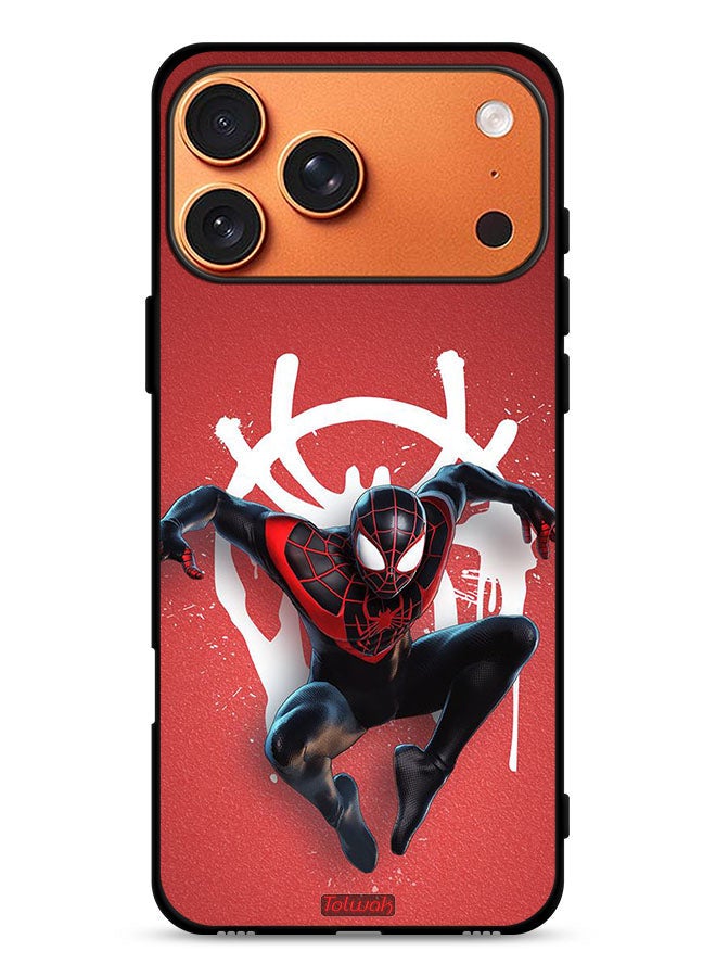 Tolwak Apple iPhone 17 Pro Max Protective Case Cover Spiderman - Image 1