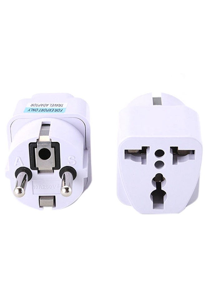 HOMESTAR UK/US/AU To EU/AC Travel Adapter - Image 1
