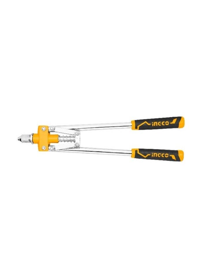 INGCO 17 Inch Hand Riveter, Heavy Duty Fast Rivet, Steel+Aluminum Material, Applicable Rivet Size(3.2, 4 and 4.8mm)  - Image 3