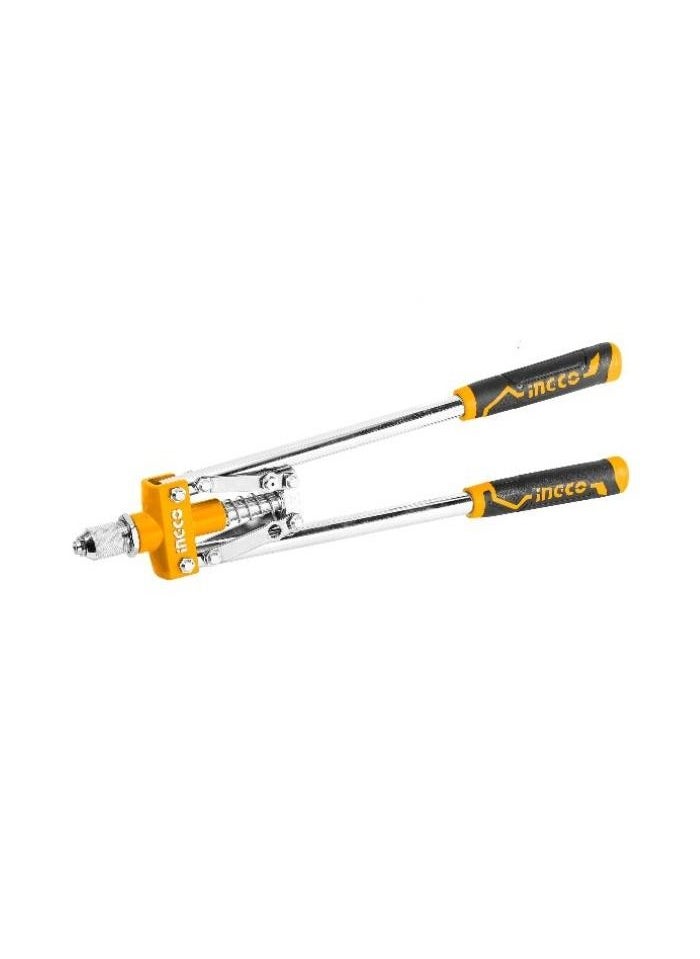 INGCO 17 Inch Hand Riveter, Heavy Duty Fast Rivet, Steel+Aluminum Material, Applicable Rivet Size(3.2, 4 and 4.8mm)  - Image 2