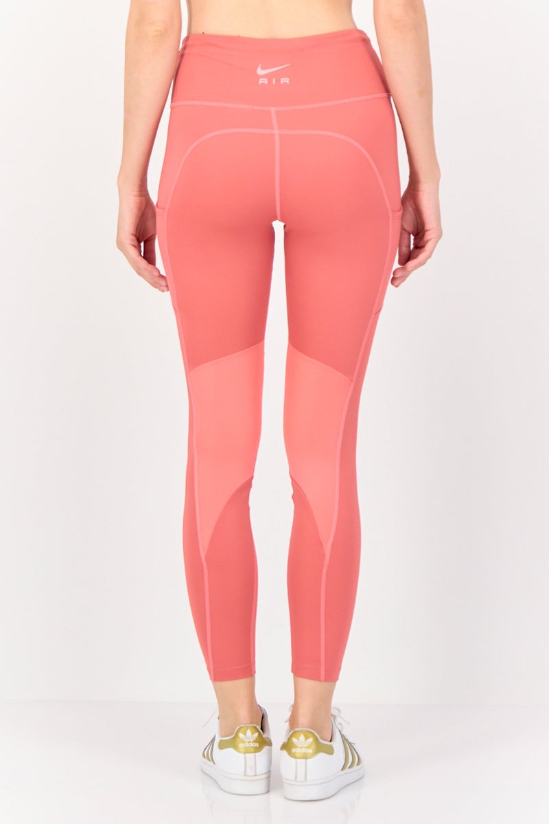 Nike Women Brand Logo Leggings, Old Rose  - Image 3
