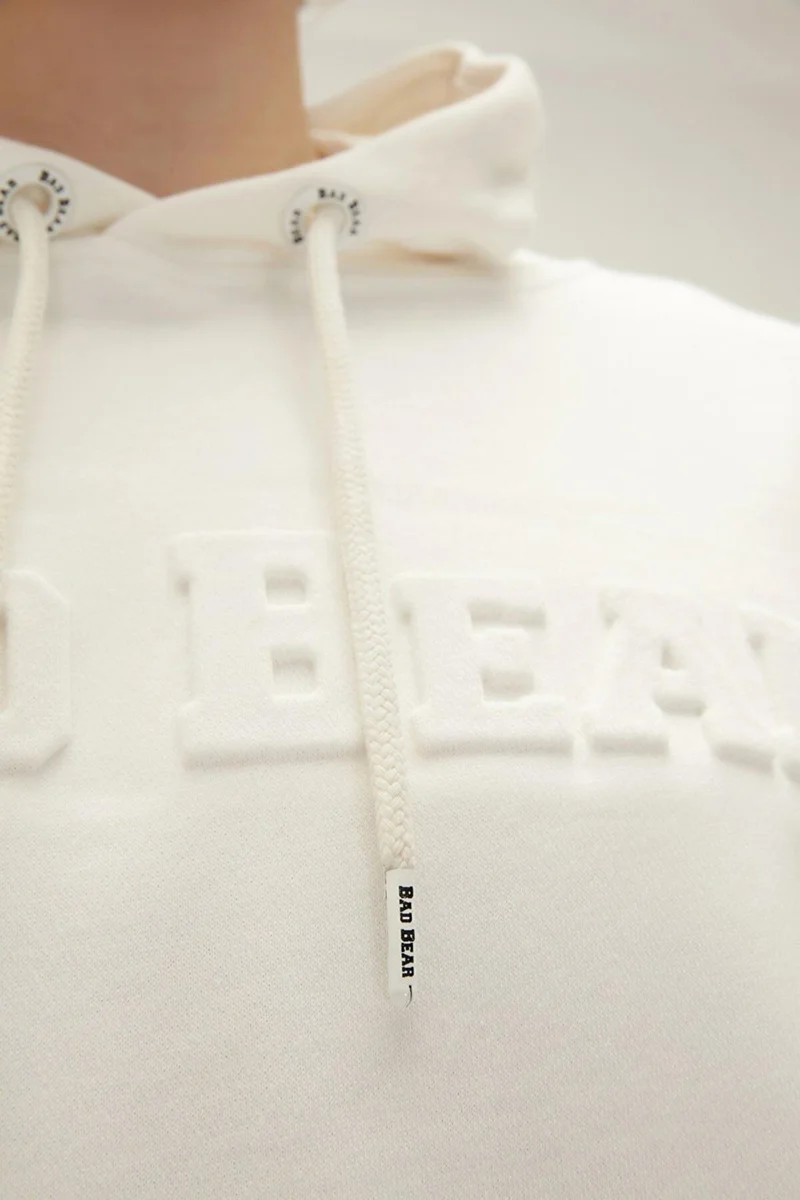 باد بير Pucker Bear Hoodie White Men's Sweatshirt 22.02.12.014-C04