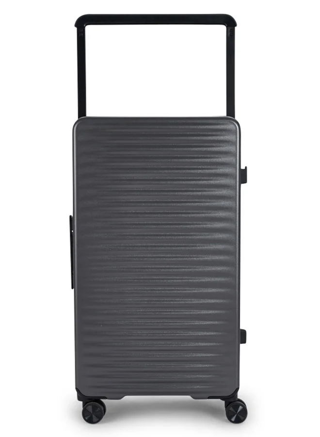 LIMRA Travel Bag From Limra Made Of PC Cabin Carry Check-In Luggage Trolley Size 20 inch Color Grey