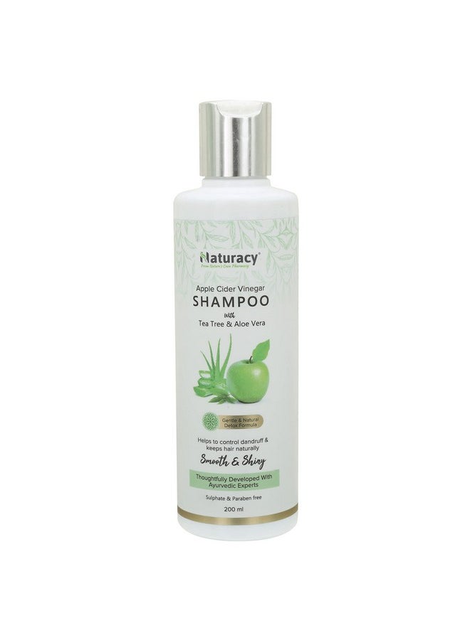 Naturacy Apple Cider Vinegar Shampoo For Dull & Damaged Hair (200Ml)  - Image 1