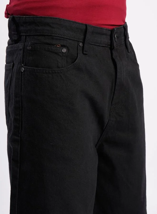 ستايلي Men Black Relaxed Fit Denim Shorts By Bene Kleed