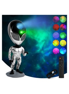 Astronaut Interstellar Visitors Star Projector: Nebula Speaker & Remote Controlled Timed Galaxy Projector for Game Room & Party Ceiling