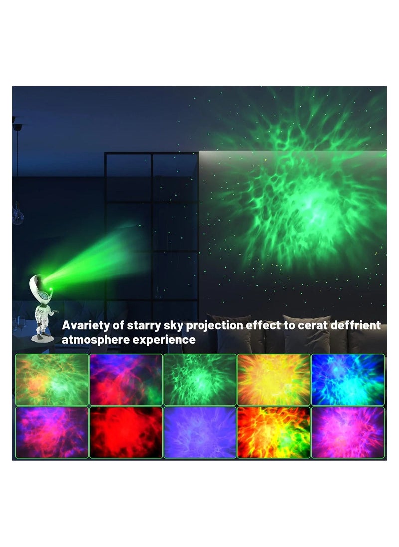Generic - Astronaut Interstellar Visitors Star Projector: Nebula Speaker & Remote Controlled Timed Galaxy Projector for Game Room & Party Ceiling - Image 1
