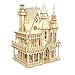 CUTEROOM 3D Puzzle House Fantasy Villa Model Kit DIY Miniature Dolls House Kits Birthday Gift for Adults Fantasy Villa - Image 3