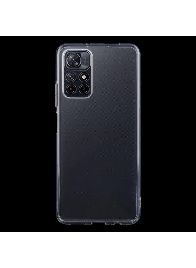 erorex Case For Xiaomi Redmi Note 11 5G 0.75mm Ultra-thin Transparent TPU Soft Phone Case - Image 2