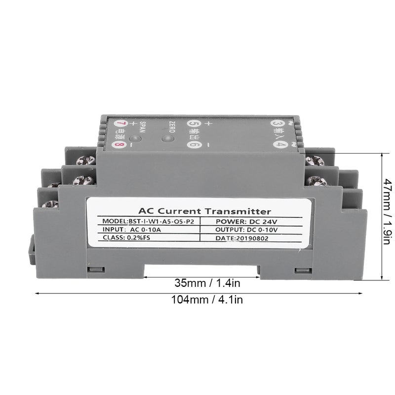 AC Transmitter Current Sensor Medium Voltage Equipment Industrial Accesssory DC 24V Power Supply - Image 3