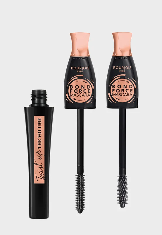 بورجوا باريس Twist Up The Volume Bond Force Mascara - Black, 8ml (0.2oz)