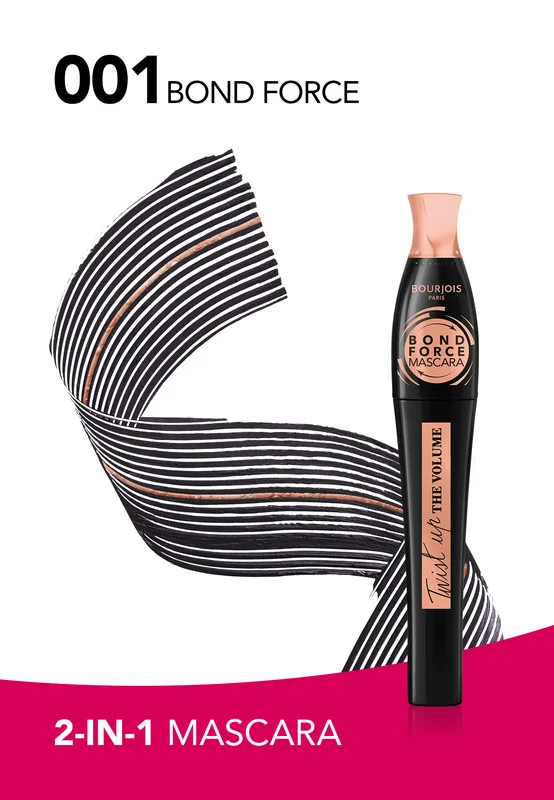 بورجوا باريس Twist Up The Volume Bond Force Mascara - Black, 8ml (0.2oz)