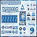 Mpanwen 9th birthday decorations for Boys Blue Video Game Level 9 Party Decor Supplies for 9th Boys Gamer Backdrop Balloons Banner Tablecloth Game Centerpieces Hanging Swirls Wall Signs Sash - Image 4