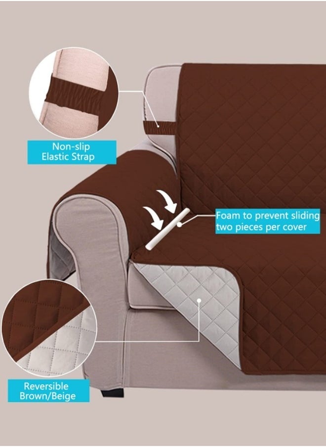 1/2/3 Seater  Sofa covers Removable Sofa Cover One-piece sofa cover Waterproof and non-slip Universally applicable in all seasons For the protection of sofas (brown) - pzsku/ZD0F8B0C02A3634D8316AZ/45/_/1736477872/9ee64166-1aea-49ad-a35c-f8d9f6a86ba5