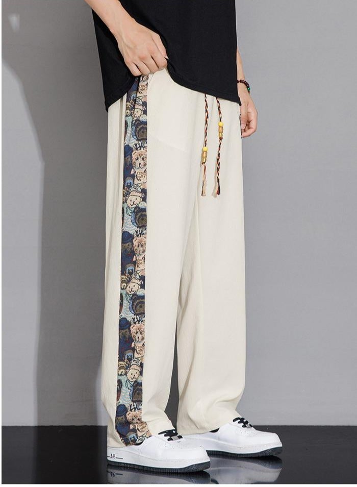 Fashionable Men's Easy To Match With Casual Straight Leg Pants  - Image 2