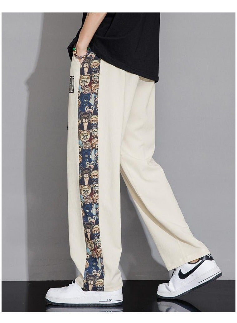 Fashionable Men's Easy To Match With Casual Straight Leg Pants  - Image 3