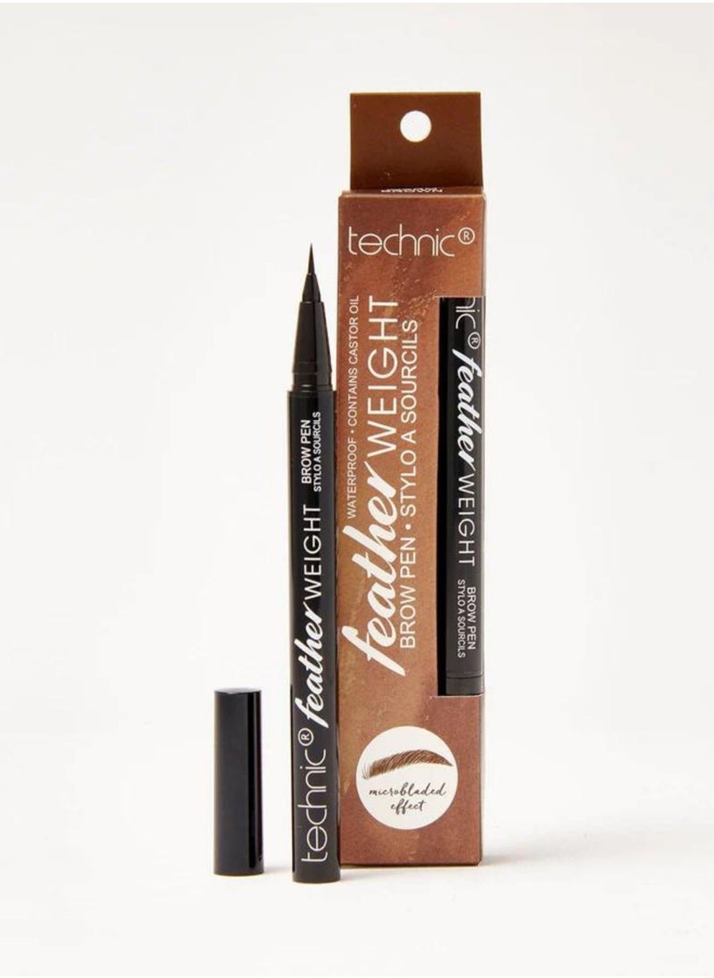 Technic Featherweight Brow Pen Warm Brown  - Image 1