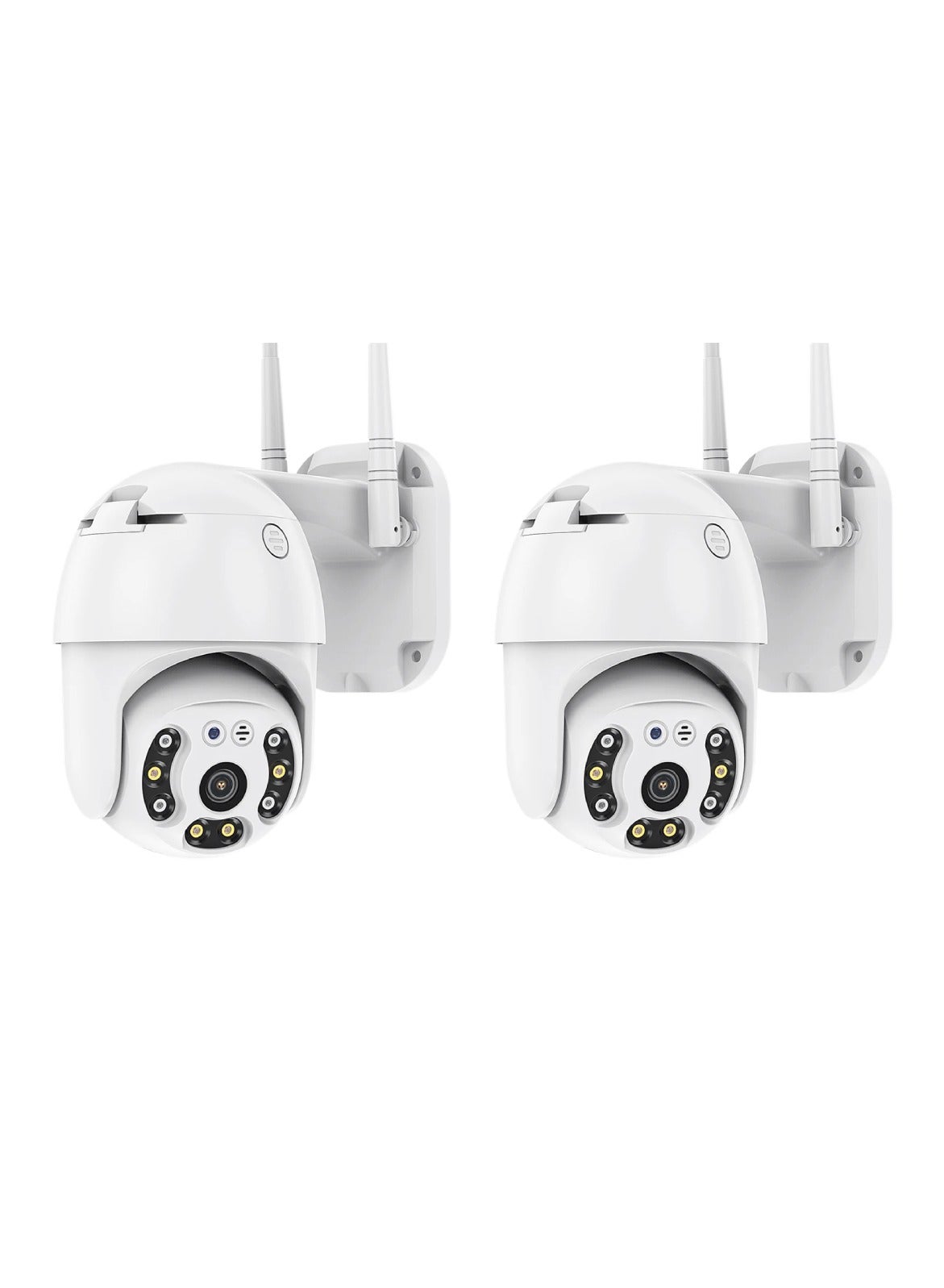 yuwell Yuwell 2 Pcs 1080p Full Hd Outdoor Security Camera System ZD0F907F74FD3F0758F1FZ