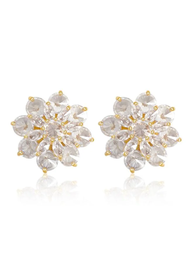 Take Two  Flower Stud Earrings for Women | Best Price UAE