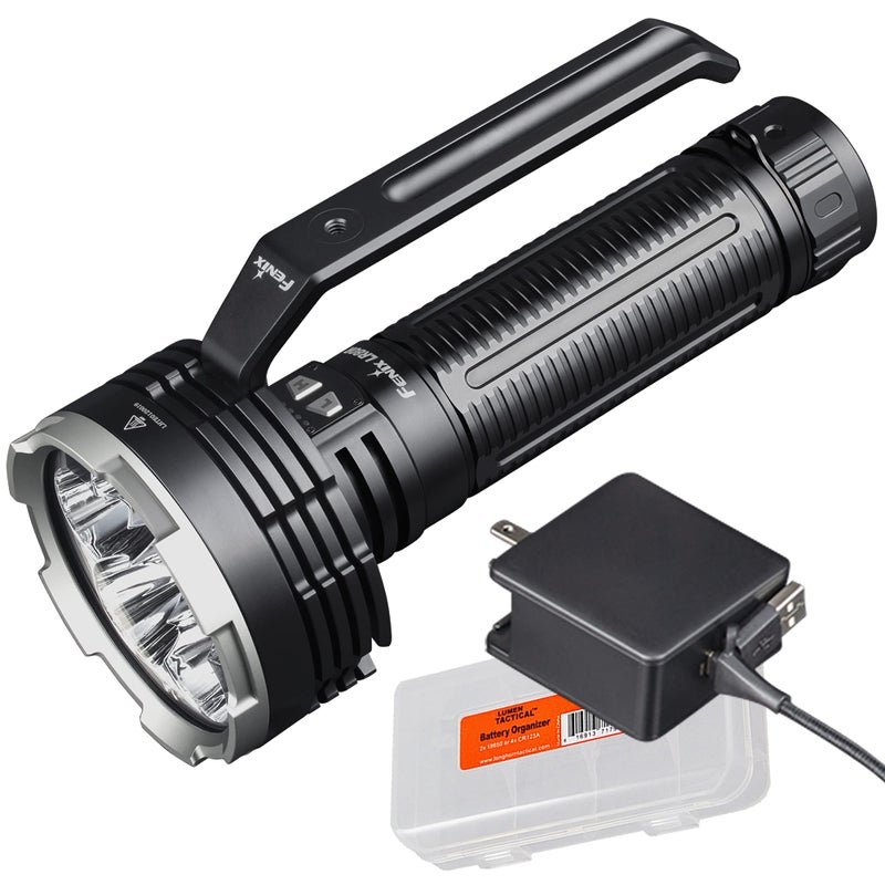 fenix LR80R 18000 Lumen Super Bright Rechargeable Search Flashlight with Organizer