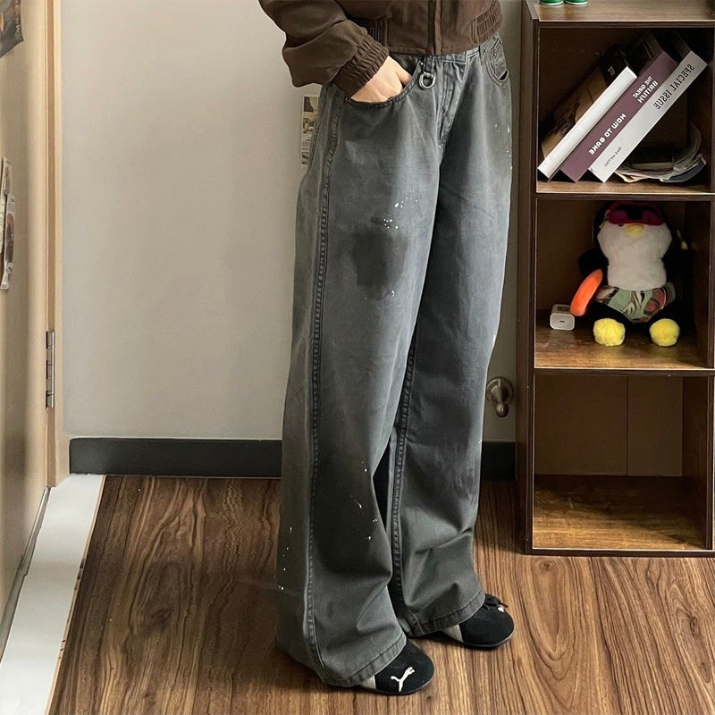 Vintage Classic European-American Design Daily Commute Jeans  Size_S - Image 2