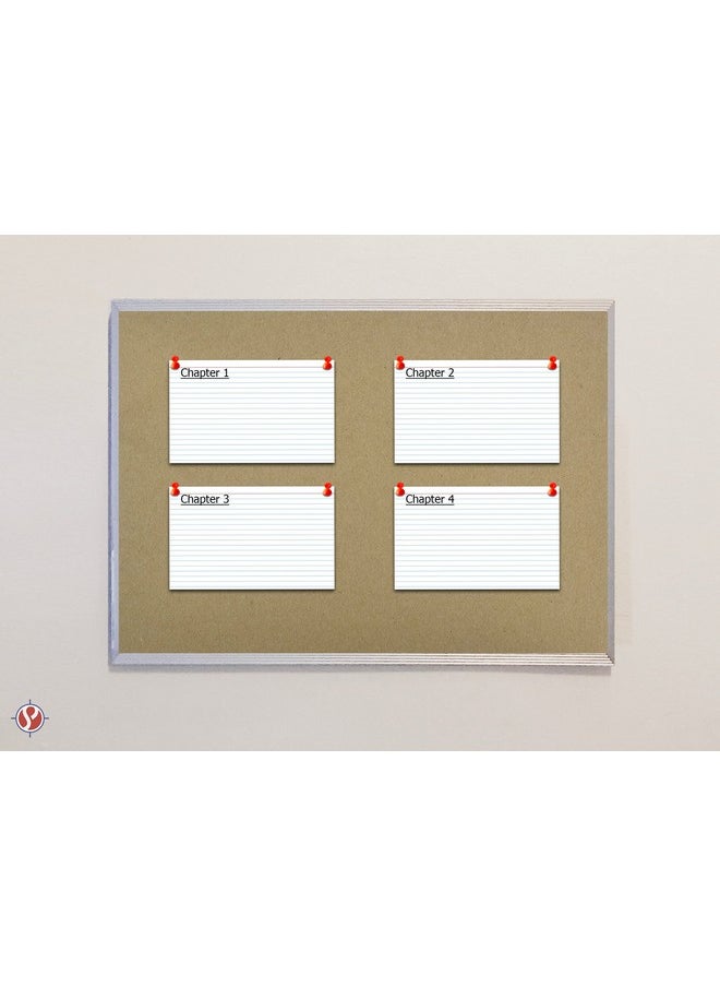 S Superfine Printing Ruled Index Cards On 100Lb Heavyweight Thick White Cover Stock. "100 Per Pack" (5 X 8)  - Image 4