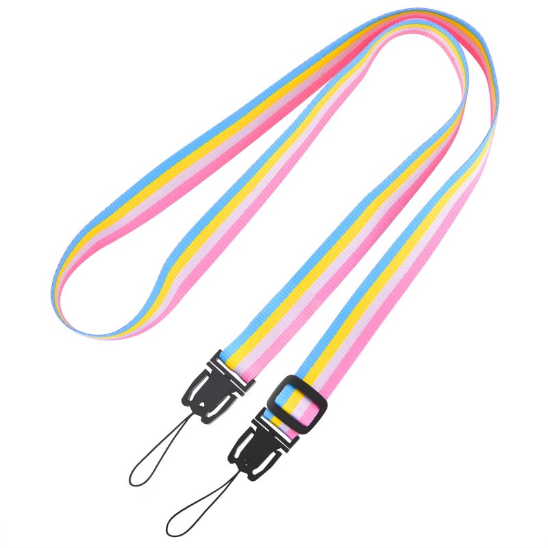 Sunmns Camera Neck Shoulder Strap Compatible with Instax Mini 12 11 9 8 90 41 Instant Film Camera, Rainbow - Image 1