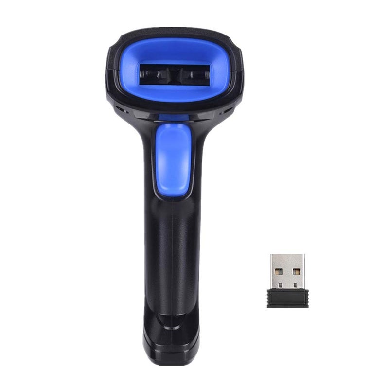 2 In 1 Wireless And USB Wired Barcode Scanner Fast Compact Durable For Warehouse - Image 2