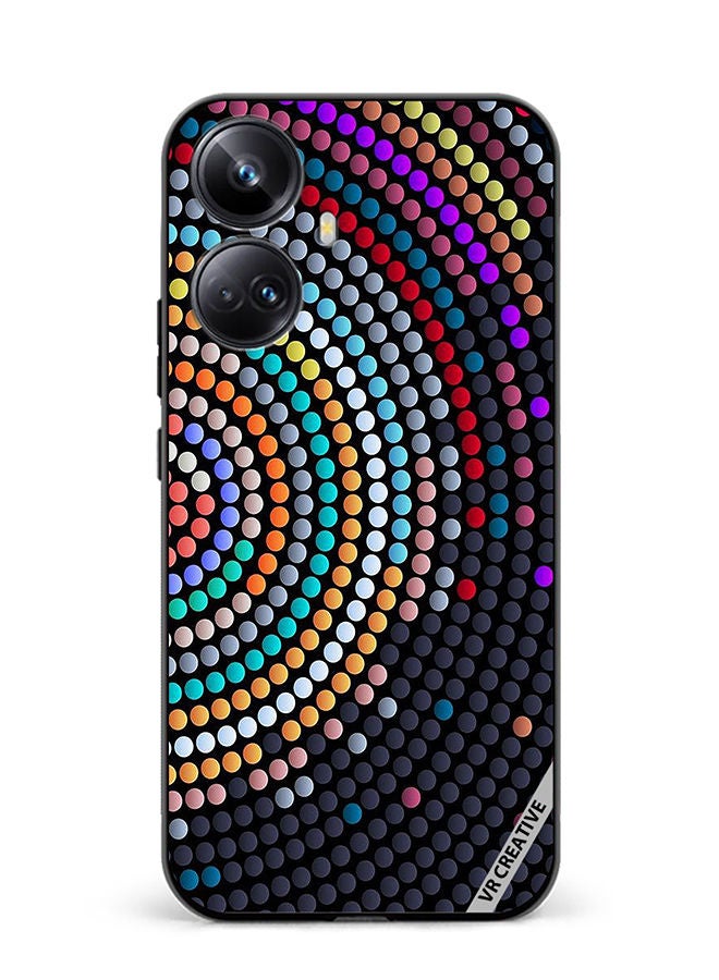 VR CREATIVE Protective Case Cover For Realme 10 Pro Plus Loads Of Color Art Design Multicolour - Image 1