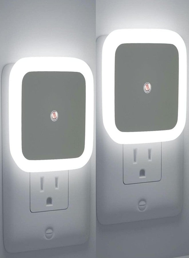 Plenteous Night Light Plug in Night Lights Plug into Wall with Auto Dusk to Dawn Night Light with Light Sensor LED Light Guide for Bedroom Bathroom Toilet Stairs Kitchen - 1pc. - Image 1