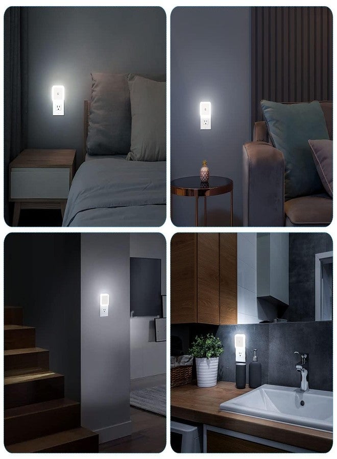 Plenteous Night Light Plug in Night Lights Plug into Wall with Auto Dusk to Dawn Night Light with Light Sensor LED Light Guide for Bedroom Bathroom Toilet Stairs Kitchen - 1pc. - Image 5