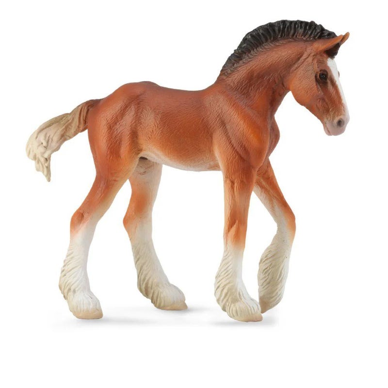 Collecta - Clydesdale Foal Bay - 88625